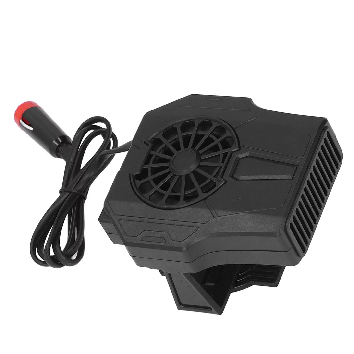 Car Heater, 12V Portable Windshield Defrosting Electric Heater Fan,Fast Heating with Cigarette Lighter Plug,360 Degree Rotary Base Cooling Fans