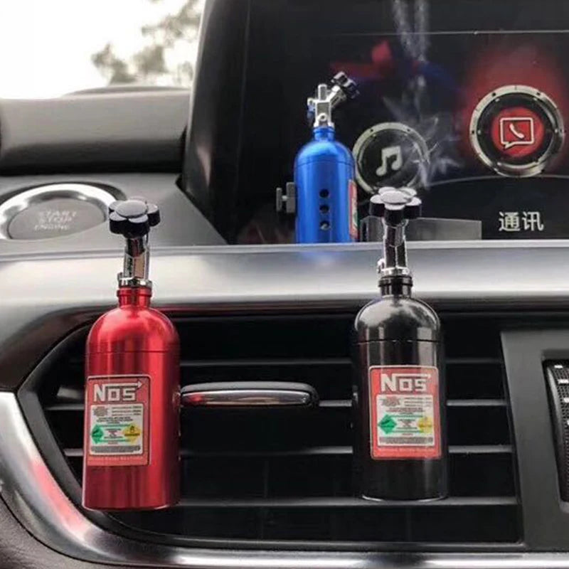 NOS Bottle Car Perfume Auto Smell Car Outlet Vent Auto Products Car Accessories